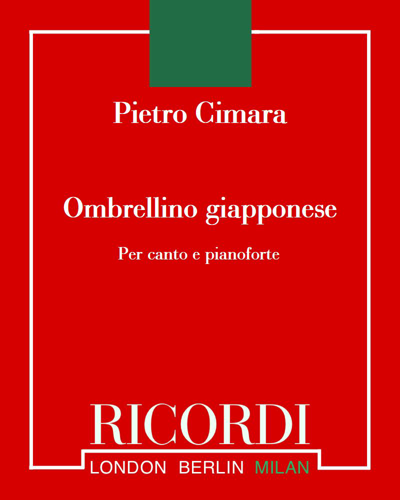 Japanese Umbrella — Pietro Cimara