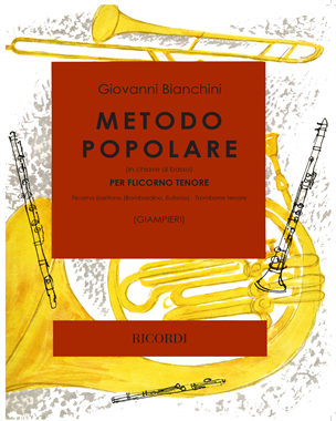 Metodo popolare (in chiave di basso) per flicorno tenore — Giovanni Bianchini