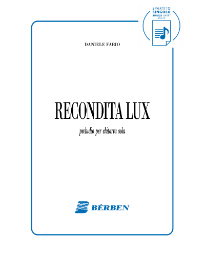 Recondita Lux (versione digitale) — Daniele Fabio