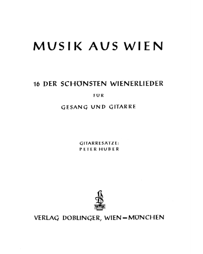 Musik aus Wien — Peter Huber