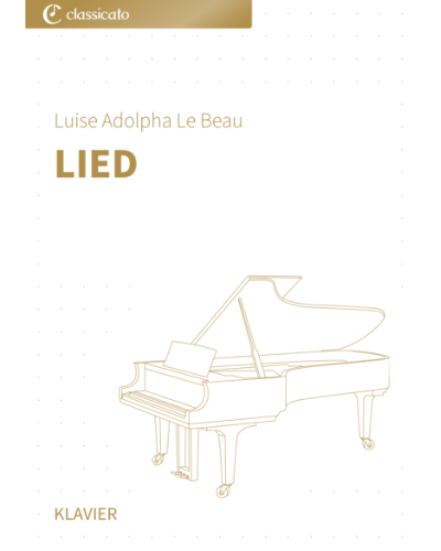 Lied, op. 1 No. 2 — Luise Adolpha Le Beau