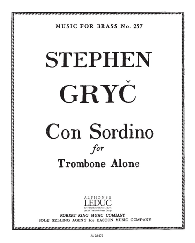 Con Sordino — Stephen Gryc
