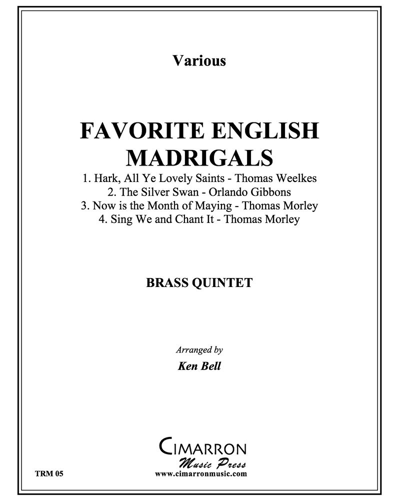 Favorite English Madrigals — 合集