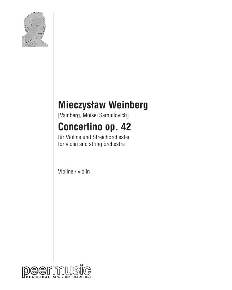 Concertino for Violin and String Orchestra, op. 42 — 魏因贝格