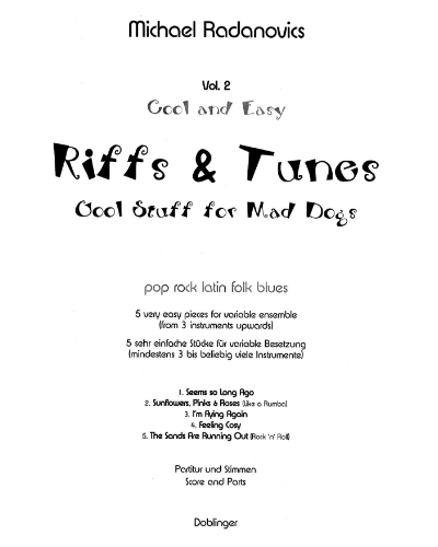 Cool and Easy Riffs and Tunes, Vol. 2 — Michael Radanovics