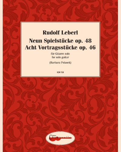 Acht Vortragsstücke Werk 46 - Neun Spielstücke Werk 48 — Rudolf Leberl