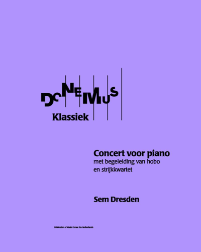 Concert Voor Piano — Sem Dresden