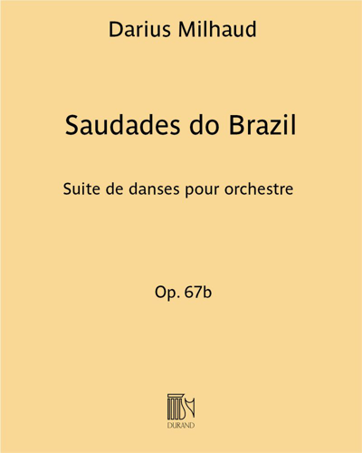 Saudades do Brazil, op. 67b — 米约