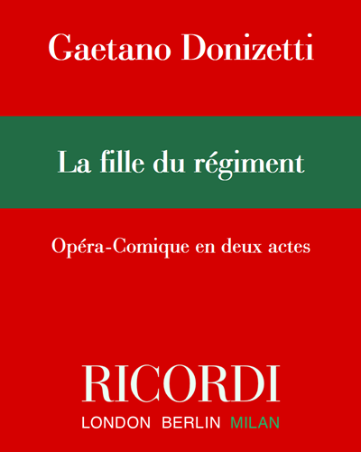 La fille du régiment — 多尼采蒂