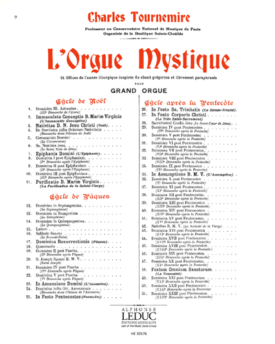 Dominica II post Epiphaniam, op. 55 — Charles Tournemire