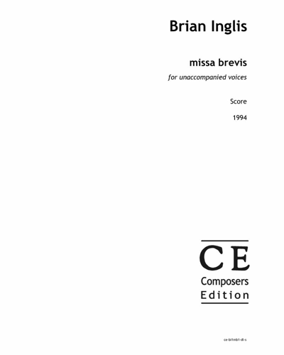 missa brevis — Brian Inglis