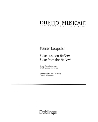 Suite from the 'Balletti' — Kaiser Leopold I.