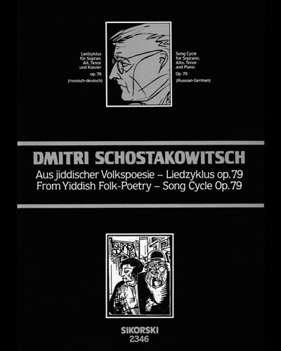 From Yiddish Folk-Poetry — 肖斯塔科维奇
