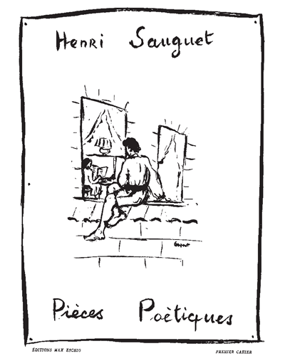 Pièces poètiques — Henri Sauguet