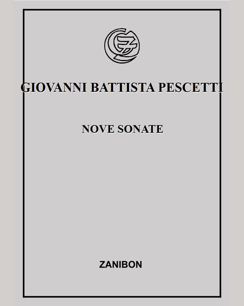 Nove sonate — Giovanni Battista Pescetti