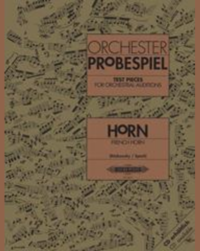 Test Pieces for Orchestral Auditions: French Horn — Various