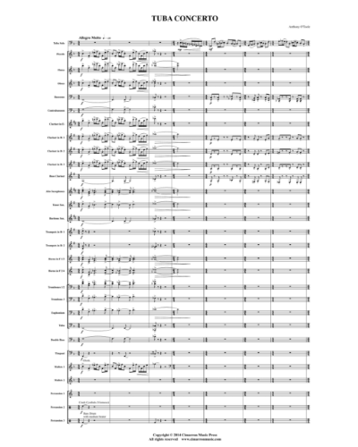 Concerto No. 1 — Anthony O'Toole