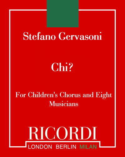 Chi? — Stefano Gervasoni