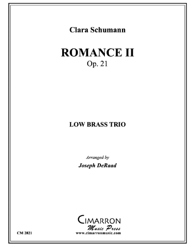 Romance No. 2, op. 21 — 克拉拉·舒曼