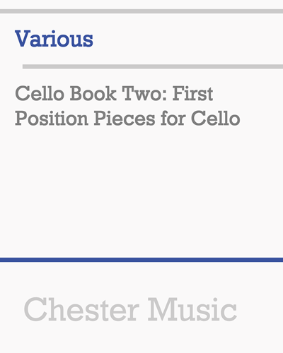 Cello Book Two: First Position Pieces for Cello — 合集
