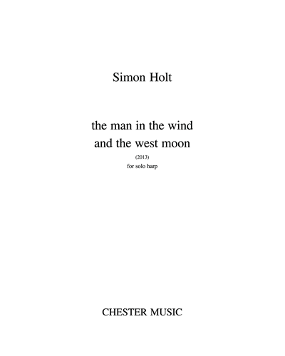 The Man in the Wind and the West Moon — Simon Holt