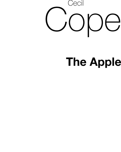 The Apple — Cecil Cope