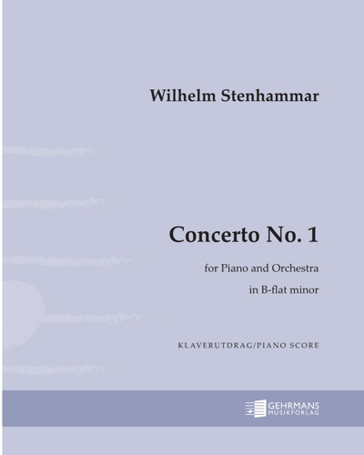 Piano Concerto No. 1 in B-flat minor — 斯滕哈马尔