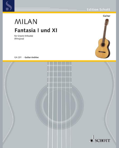 Fantasia I and XI — Luis Milan