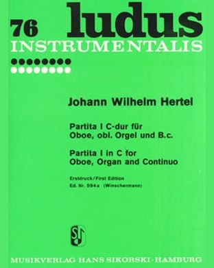 Partita I in C major — Johann Wilhelm Hertel