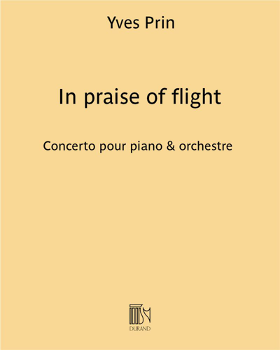 In praise of flight — Yves Prin