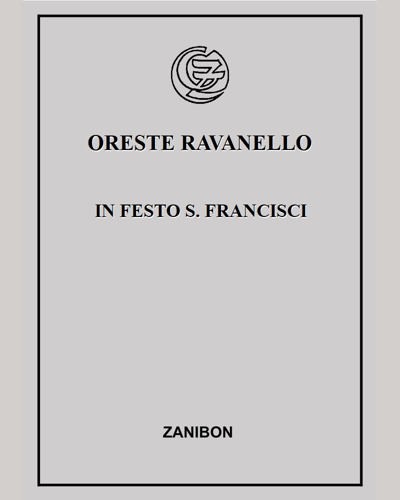 In festo S. Francisci — Oreste Ravanello