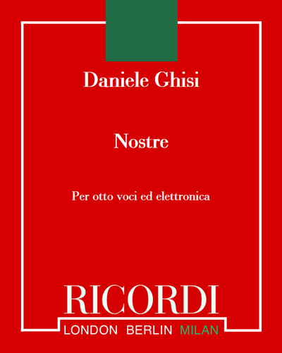 Nostre — Daniele Ghisi
