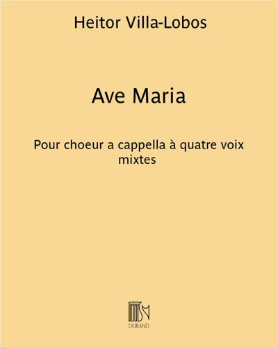 Ave Maria (1932) — 维拉-洛博斯