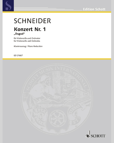 Konzert Nr.1 "Dugud" — Enjott Schneider