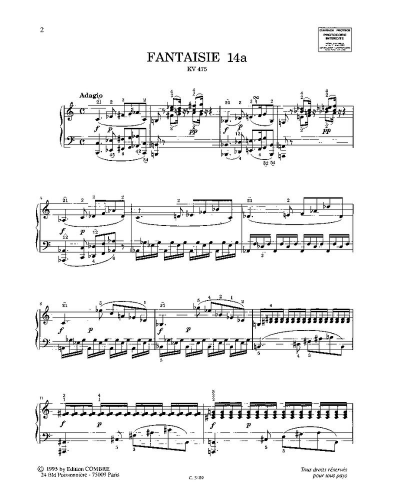 Piano Sonatas, Vol. 3 Nos. 14-18 — 莫扎特