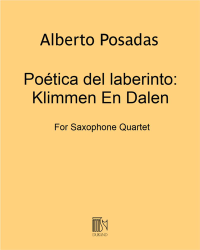 Klimmen En Dalen (from the "Poética del laberinto" cycle) — Alberto Posadas