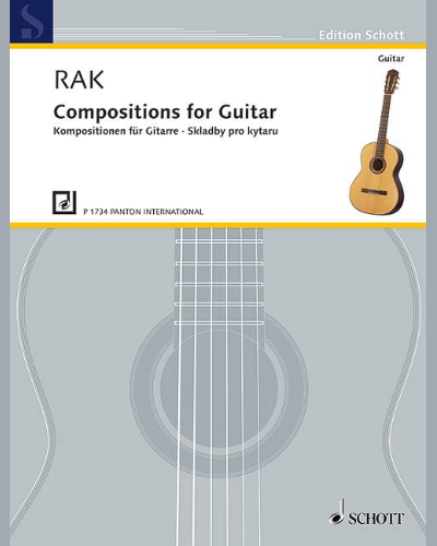 Compositions for Guitar — Štěpán Rak