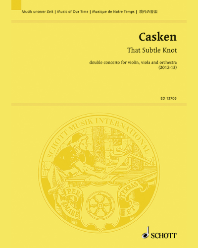 That Subtle Knot — John Casken