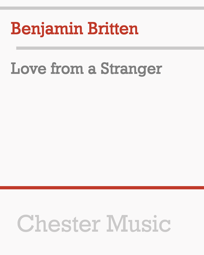 Love from a Stranger — 布里顿