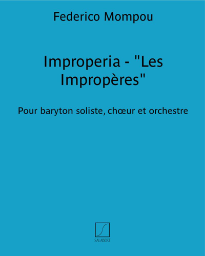 Improperia - "Les Impropères" — 蒙波