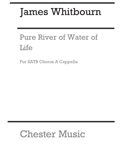 Pure river of water of life — James Whitbourn
