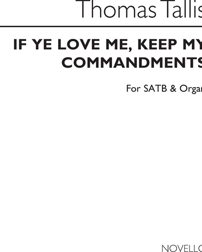If ye love Me, keep My Commandments — 塔利斯