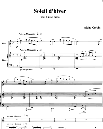 Soleil d'Hiver — Alain Crepin