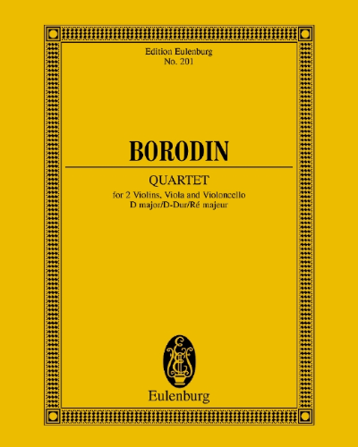 String Quartet No. 2 in D major — 鲍罗丁