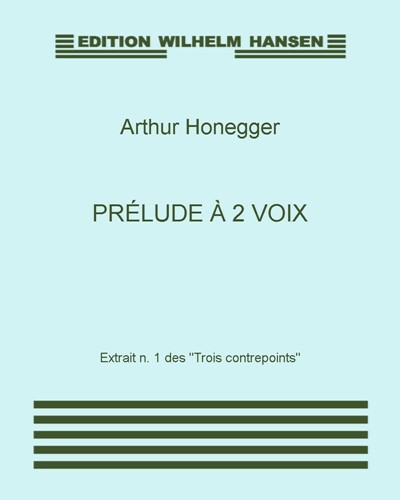 Prélude à 2 voix — 奥涅格