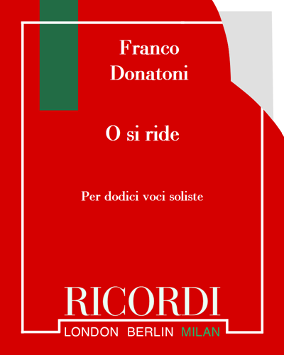 O si ride — 弗兰科·多纳托尼