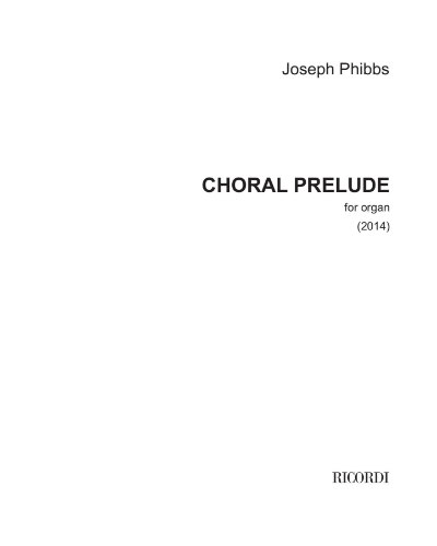 Choral Prelude — Joseph Phibbs