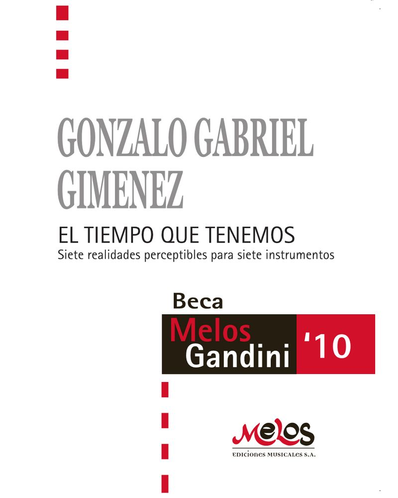 El tiempo que tenemos — Gabriel Gimenez