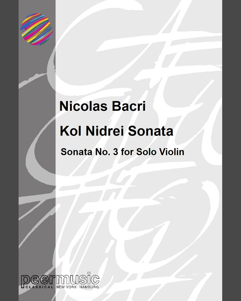 Kol Nidrei Sonata — 尼古拉·巴克里
