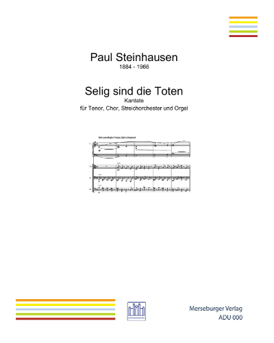 Selig sind die Toten — Paul Steinhausen